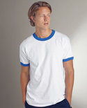 ringer style unisex tees